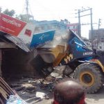 ভাড়ানি খালের দু’পাড়ে উচ্ছেদ অভিযান